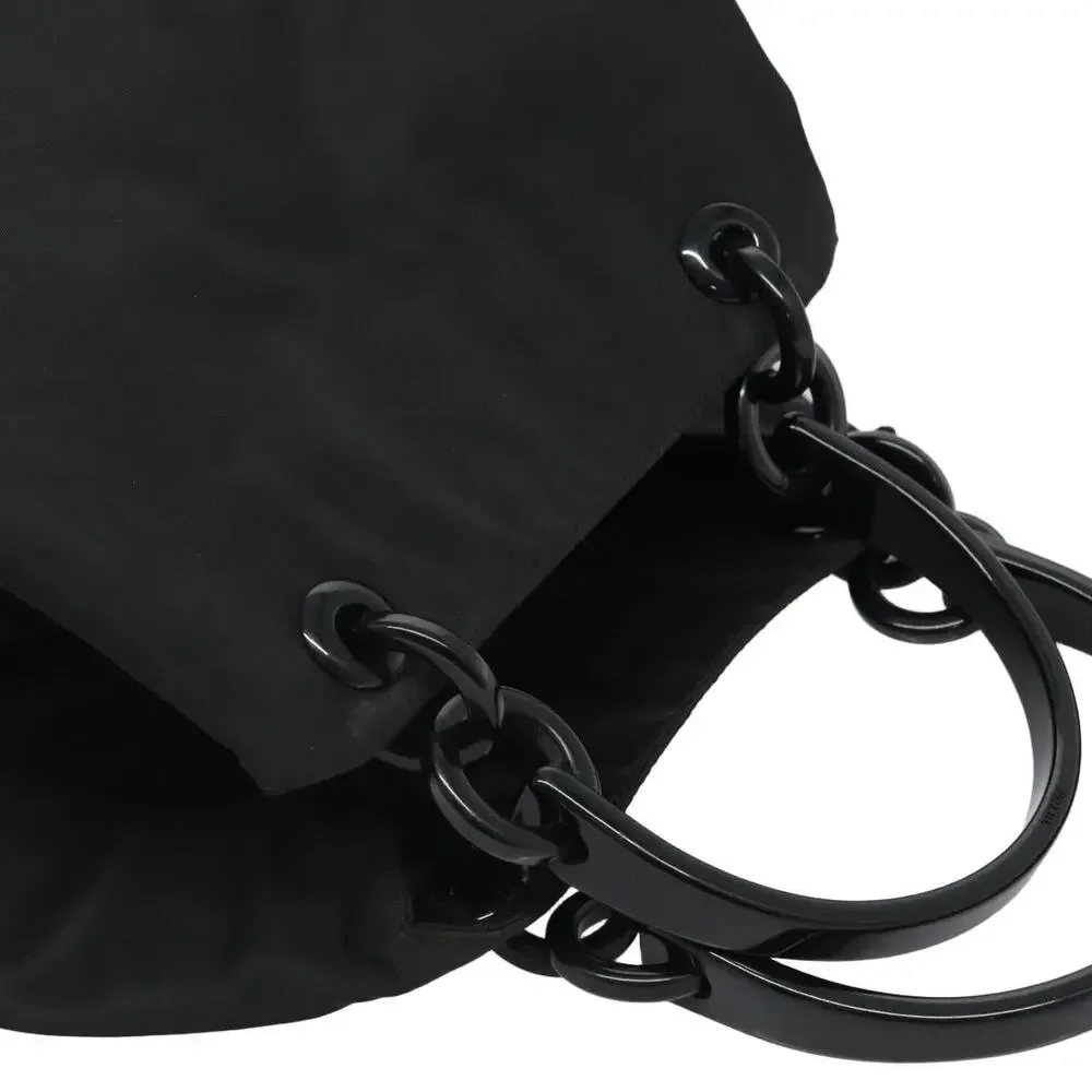Prada Nylon Galleria Handbag Black